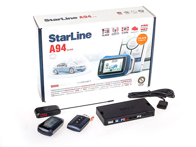 StarLine A94 GSM упаковка и комплектация
